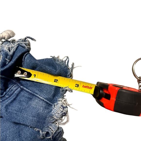 Aerie Pull on Drawstring Denim Shorts size XS - Picture 3 of 6